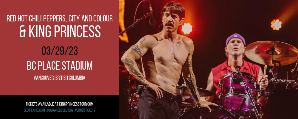 Red Hot Chili Peppers, City and Colour & King Princess at King Princess Tour